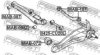 FEBEST MAB-088Z Control Arm-/Trailing Arm Bush